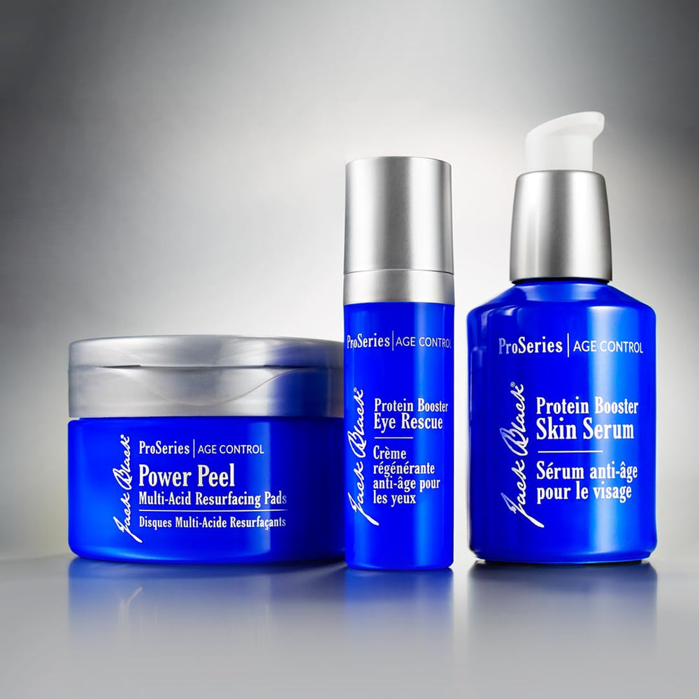 Jack Black application on jawline and neck demonstrating easy layering and absorption benefit