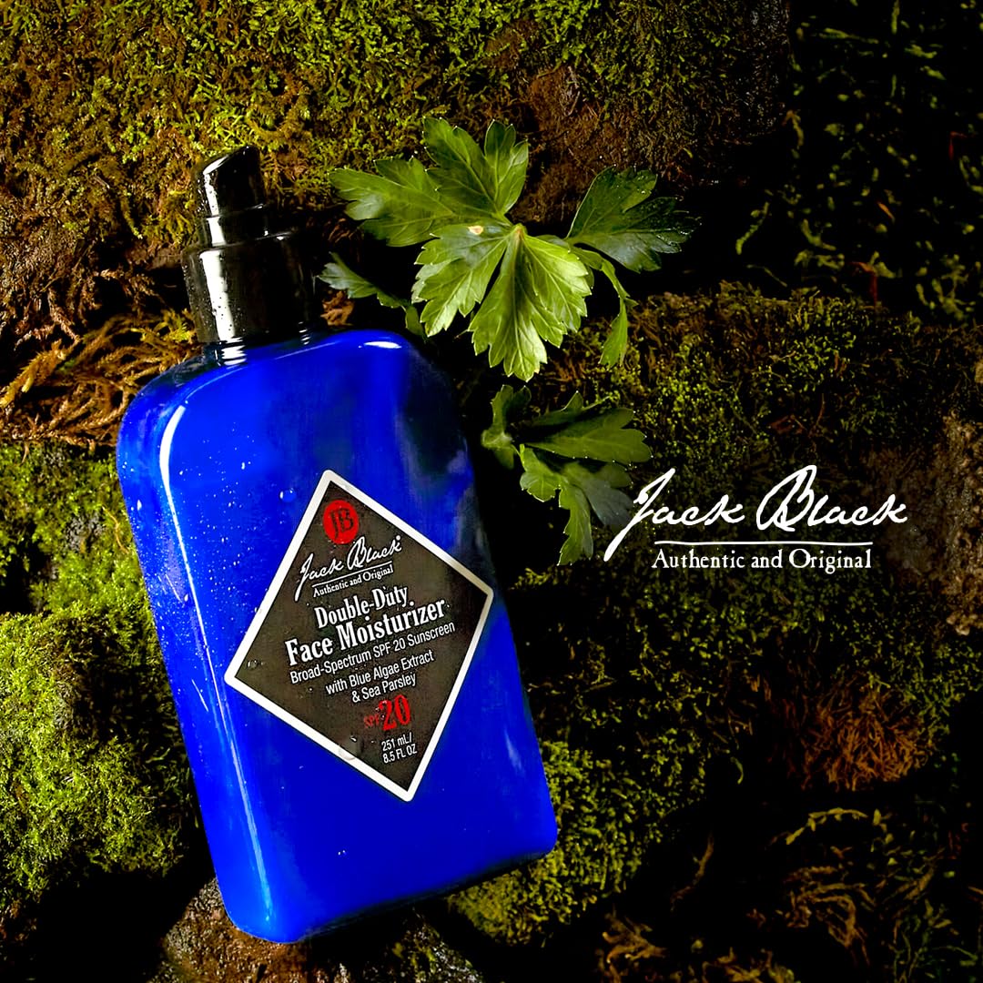 jack black 8.5 fl oz bottle beside common object to show scale