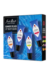 Jack Black lip balm applied at the beach providing sun protection and hydration