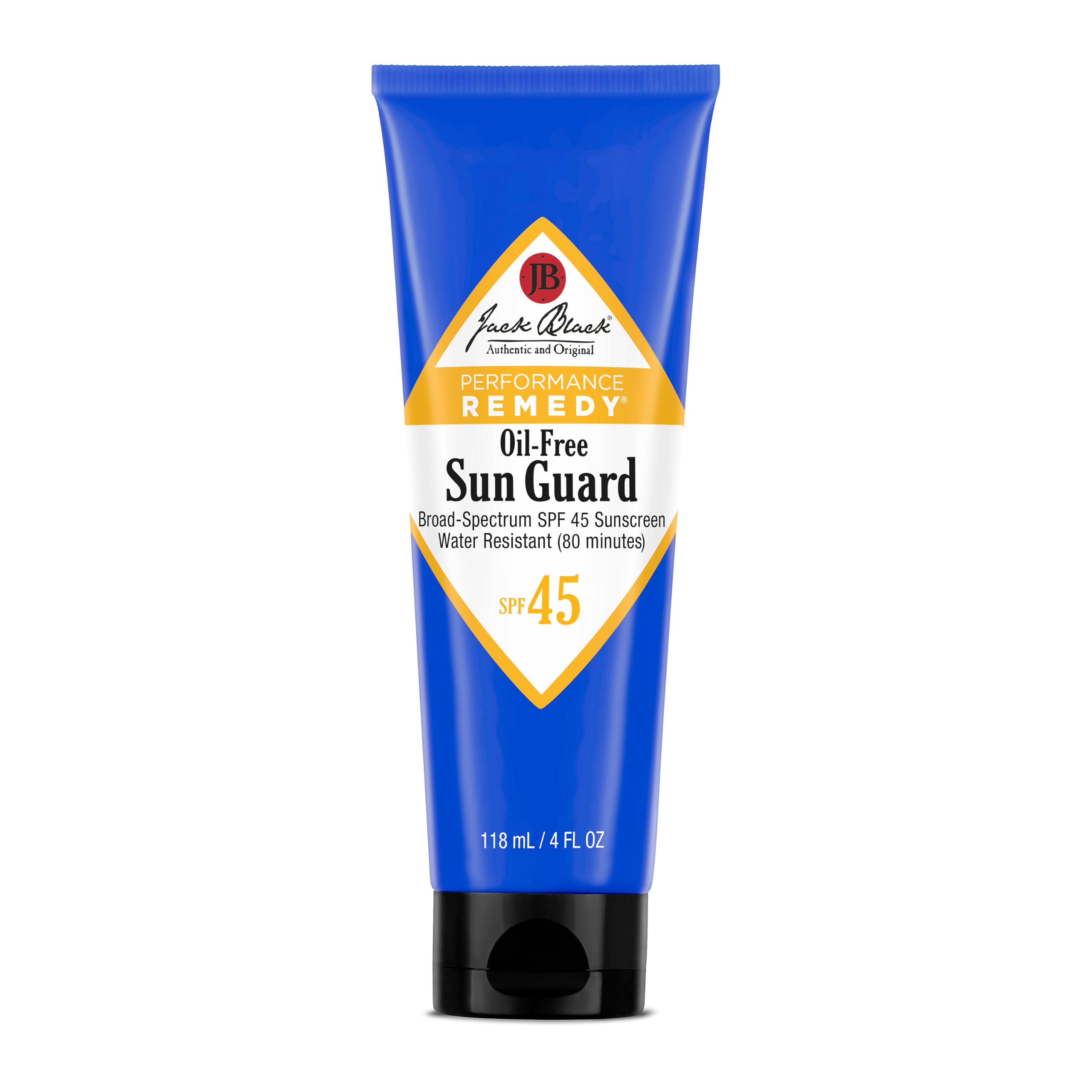 Jack Black Sun Guard front packaging showing SPF 45 and benefits