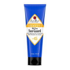Jack Black Sun Guard front packaging showing SPF 45 and benefits