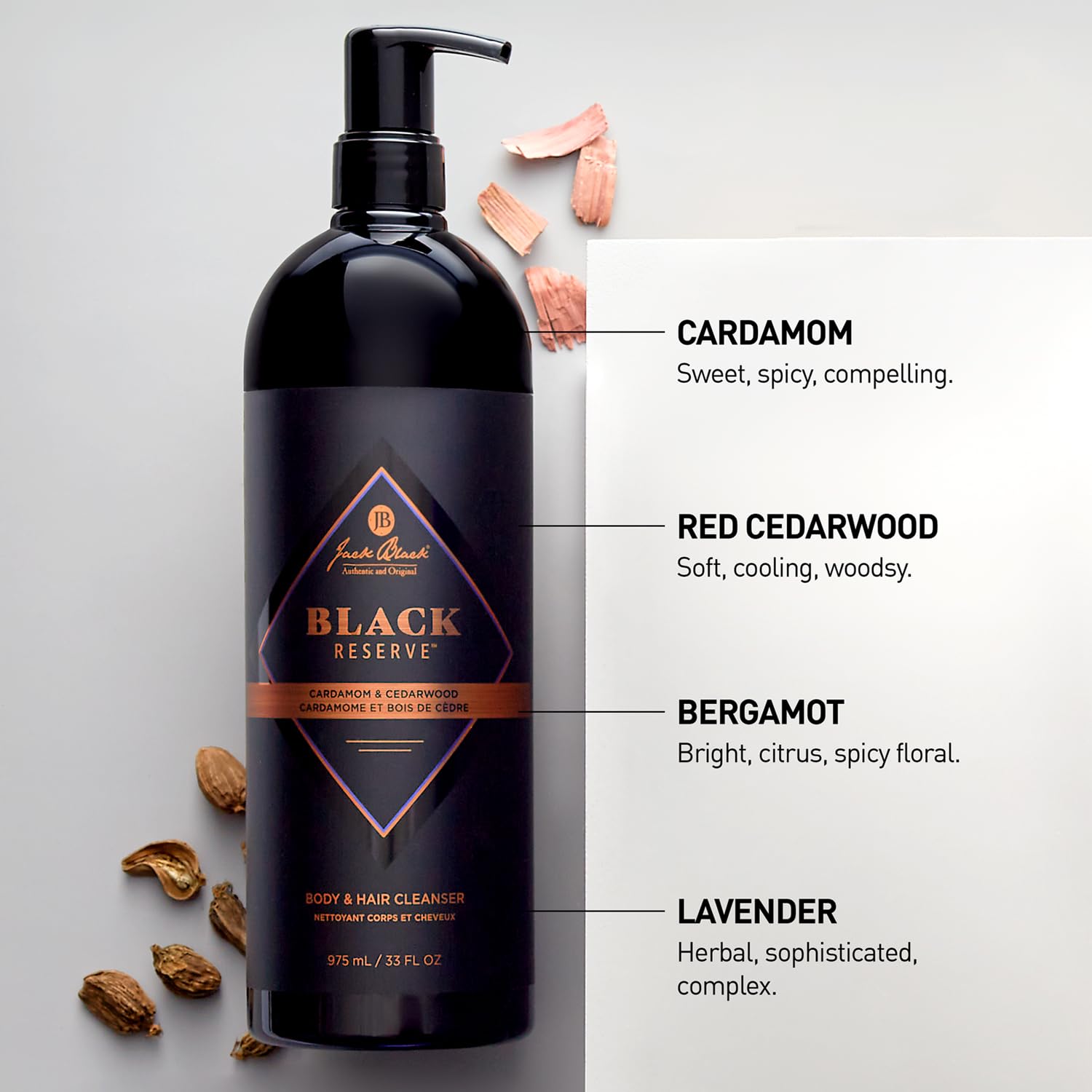Jack Black creamy lather texture demonstrating gentle cleanse and effective sudsing benefit