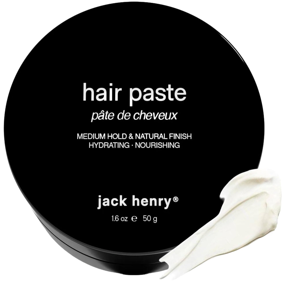 Jack Henry front packaging showing jar and label for clear product identification