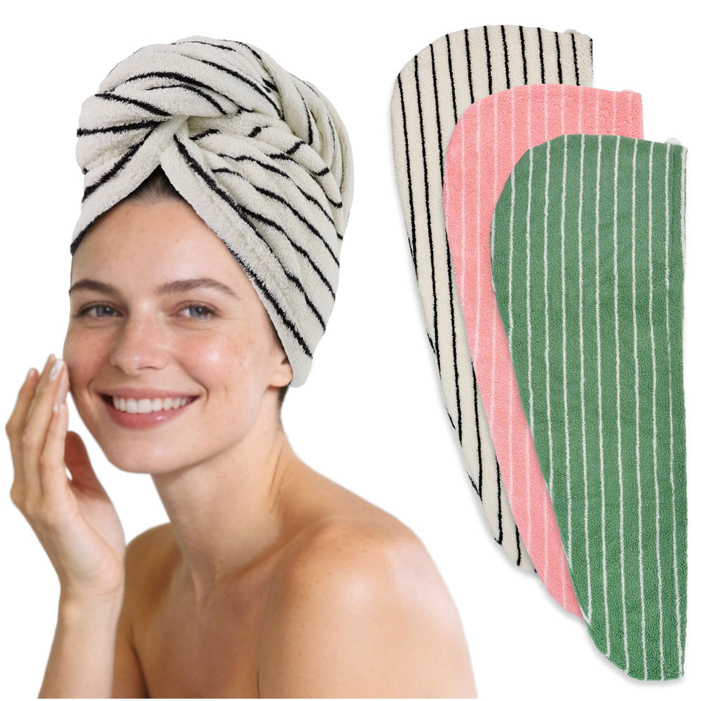 Jacquotha wraps on bathroom vanity styled with skincare, practical and pretty