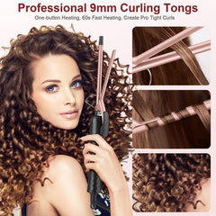 JAETON close-up of tourmaline ceramic barrel ensuring even heat and reduced frizz