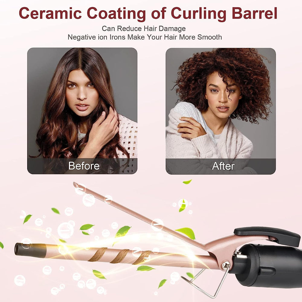 JAETON clamp and anti-scald tip detail for secure hair hold and safer styling