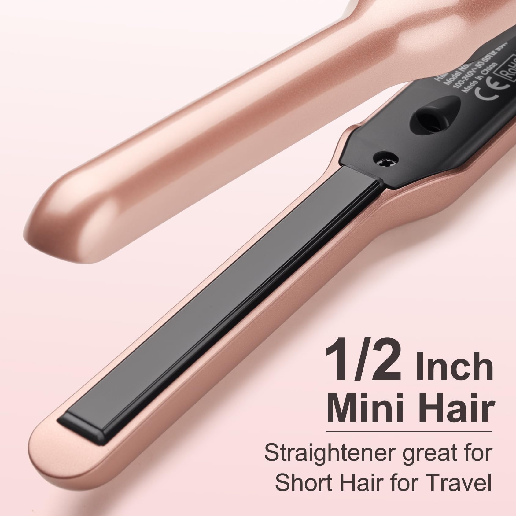 JAETON curling iron 360° swivel cord demonstration for tangle-free use benefit