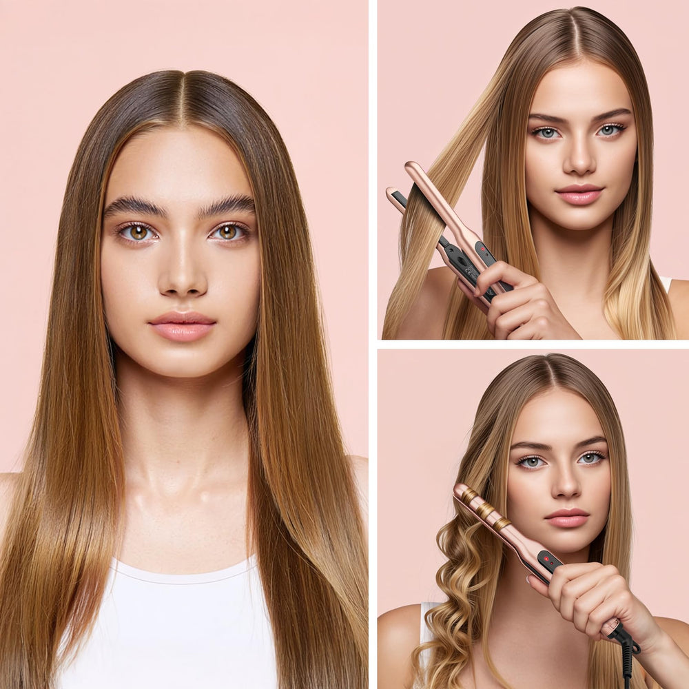 JAETON small flat iron shaping a beard with precise edges and tidy finish