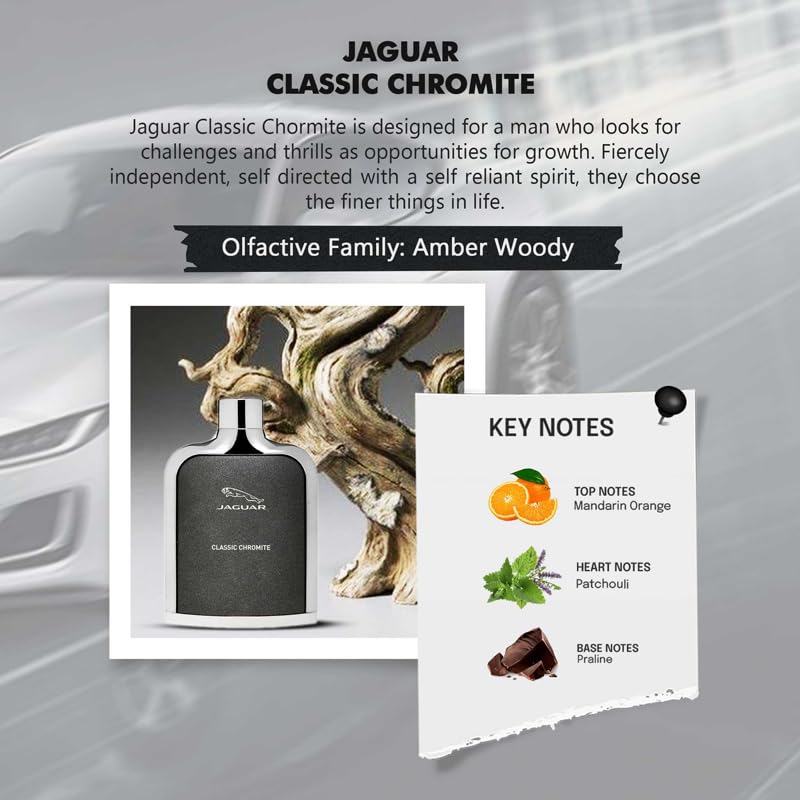 JAGUAR Classic Chromite lifestyle wear on man for everyday confidence and versatile use