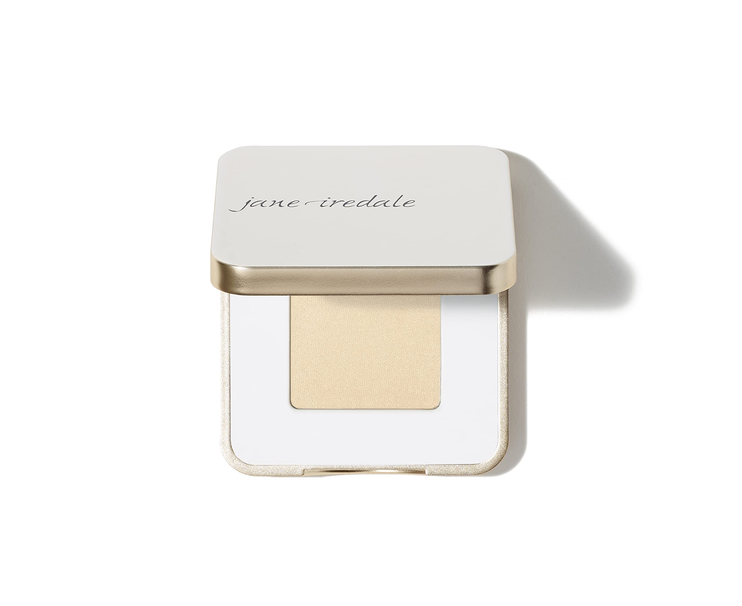 jane iredale compact front view showing neutral shades and clean design for versatile looks