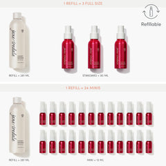 jane iredale bottle in hand showing size and travel-friendly benefit