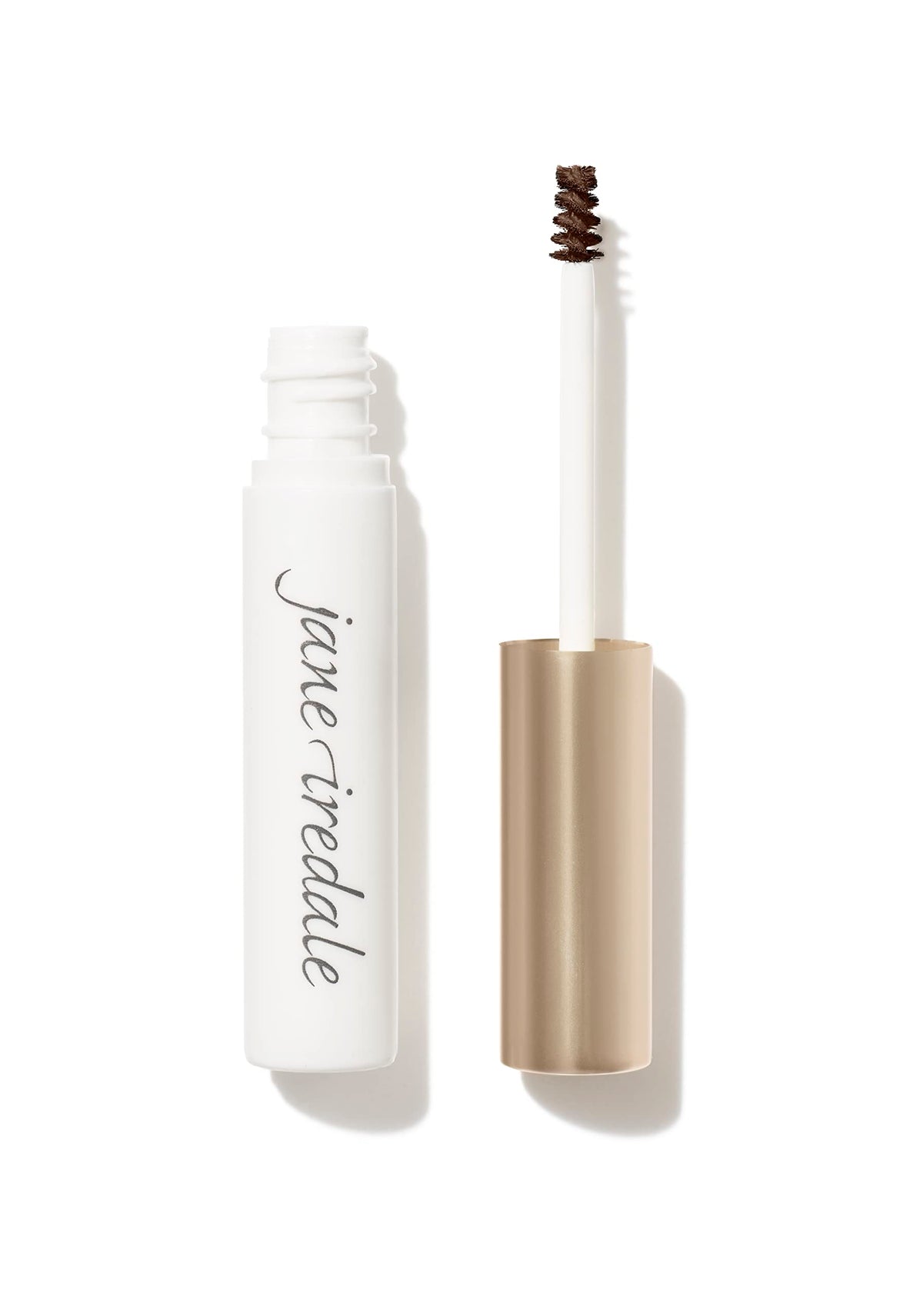 jane iredale PureBrow front packaging showing shade and applicator—clear label benefit