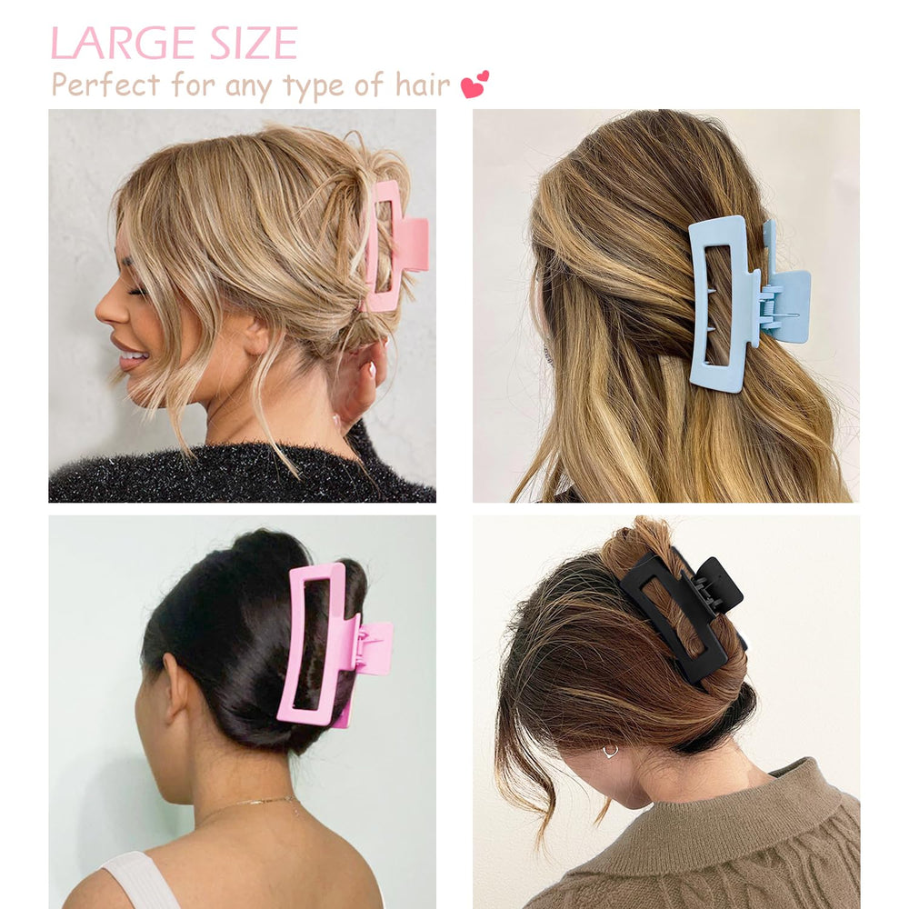 JANFUN flower clip teeth detail illustrating interlocking grip to prevent slipping