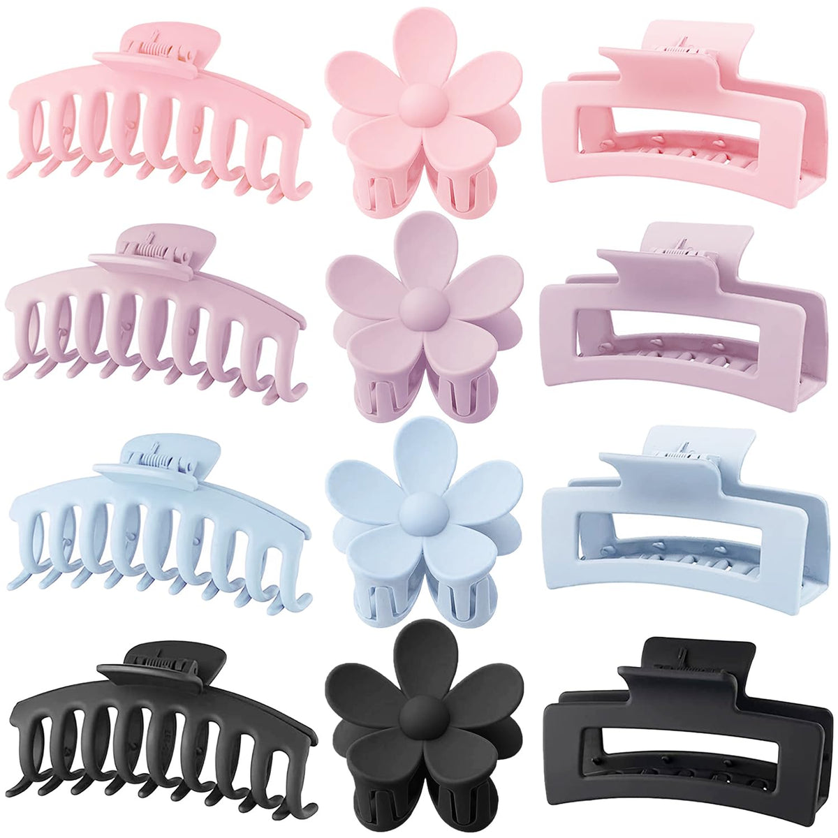 JANFUN front packaging showing full 12-pack and color variety for versatile styling