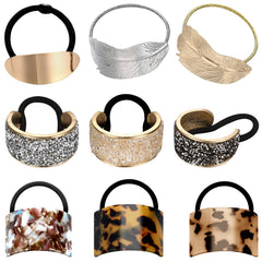 Janinka front packaging showing full nine-piece ponytail set and variety