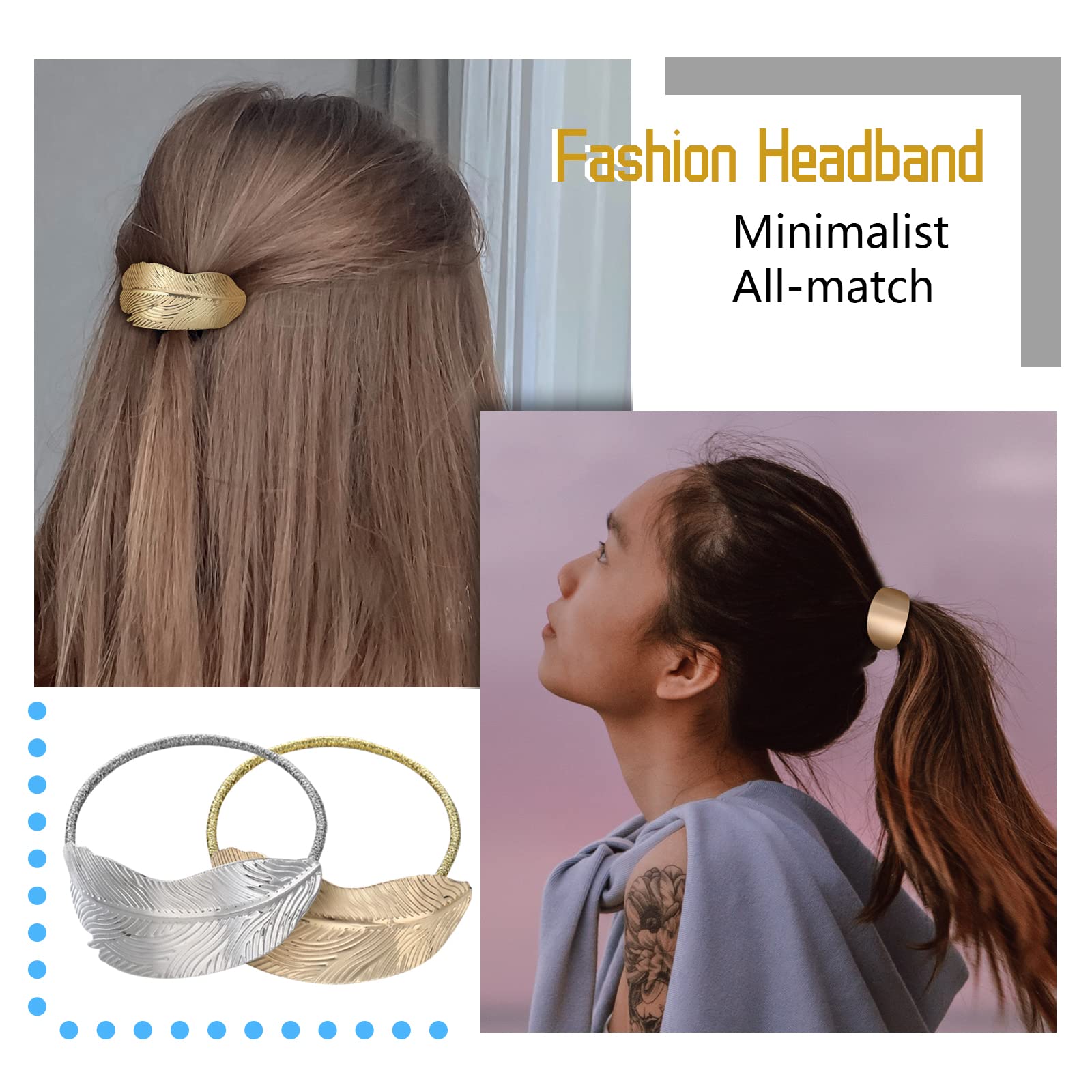 Janinka worn in ponytail lifestyle shot showing stylish, secure hold