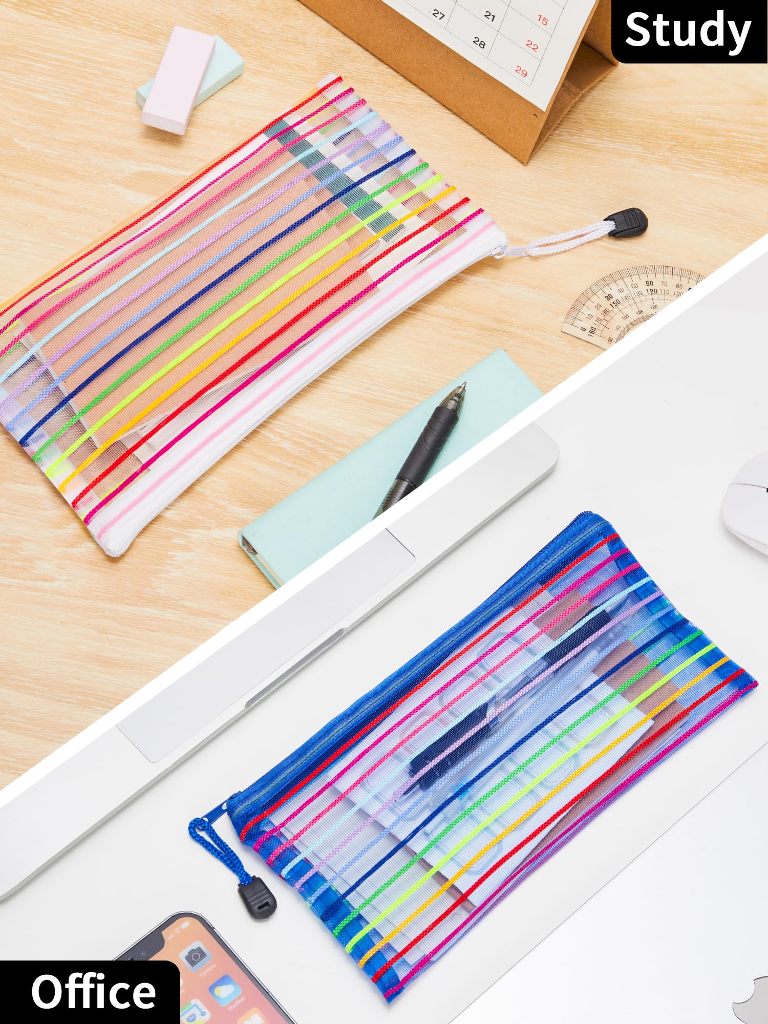 JARLINK pouch beside ruler illustrating 23x12 cm size for packing fit