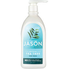 JASON front bottle view showing label and recycled packaging benefit