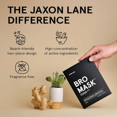 JAXON LANE key ingredients displayed for calming and smoothing
