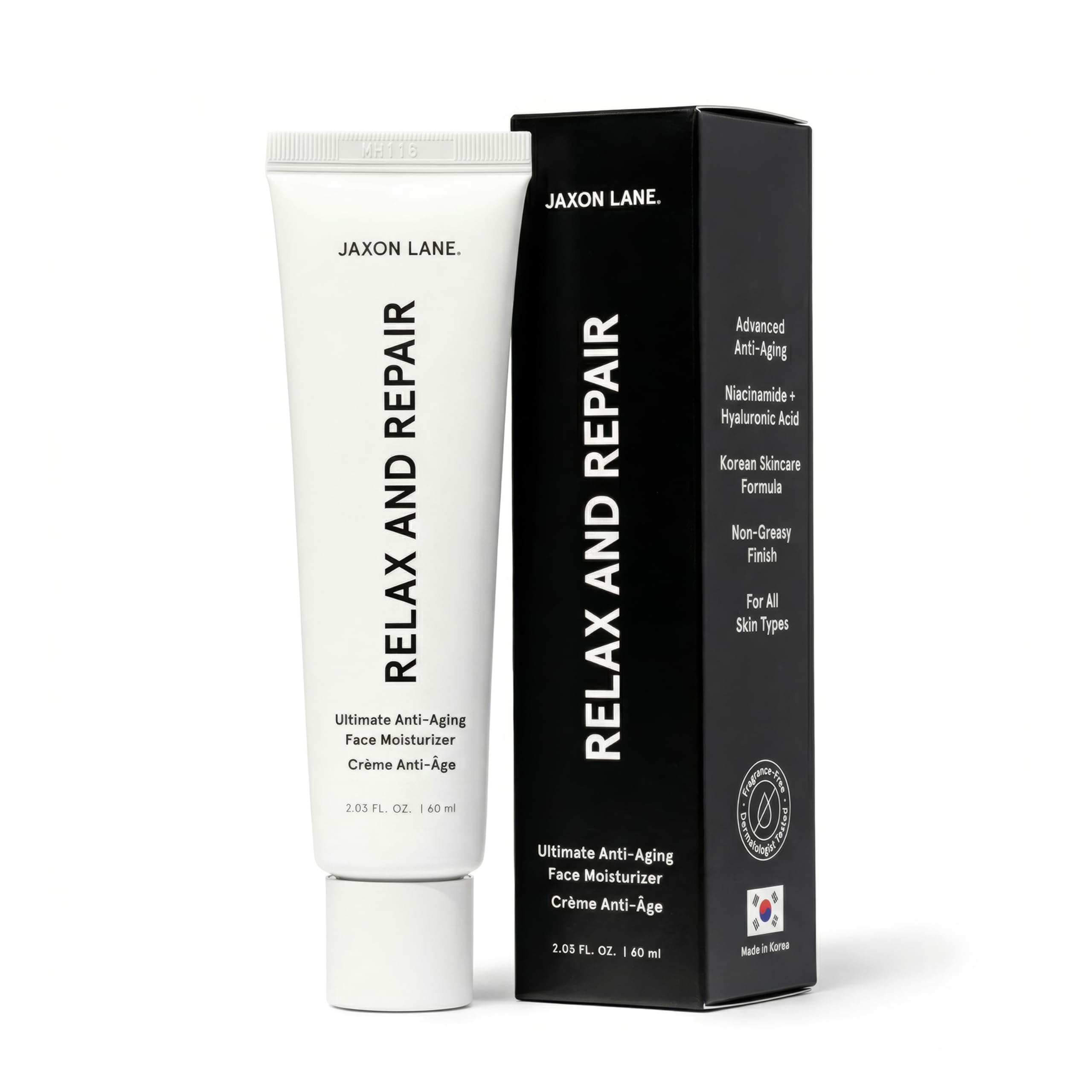 JAXON LANE front packaging showing clean design and fragrance-free benefit