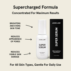 JAXON LANE dropper dispensing lightweight serum for precise dosing