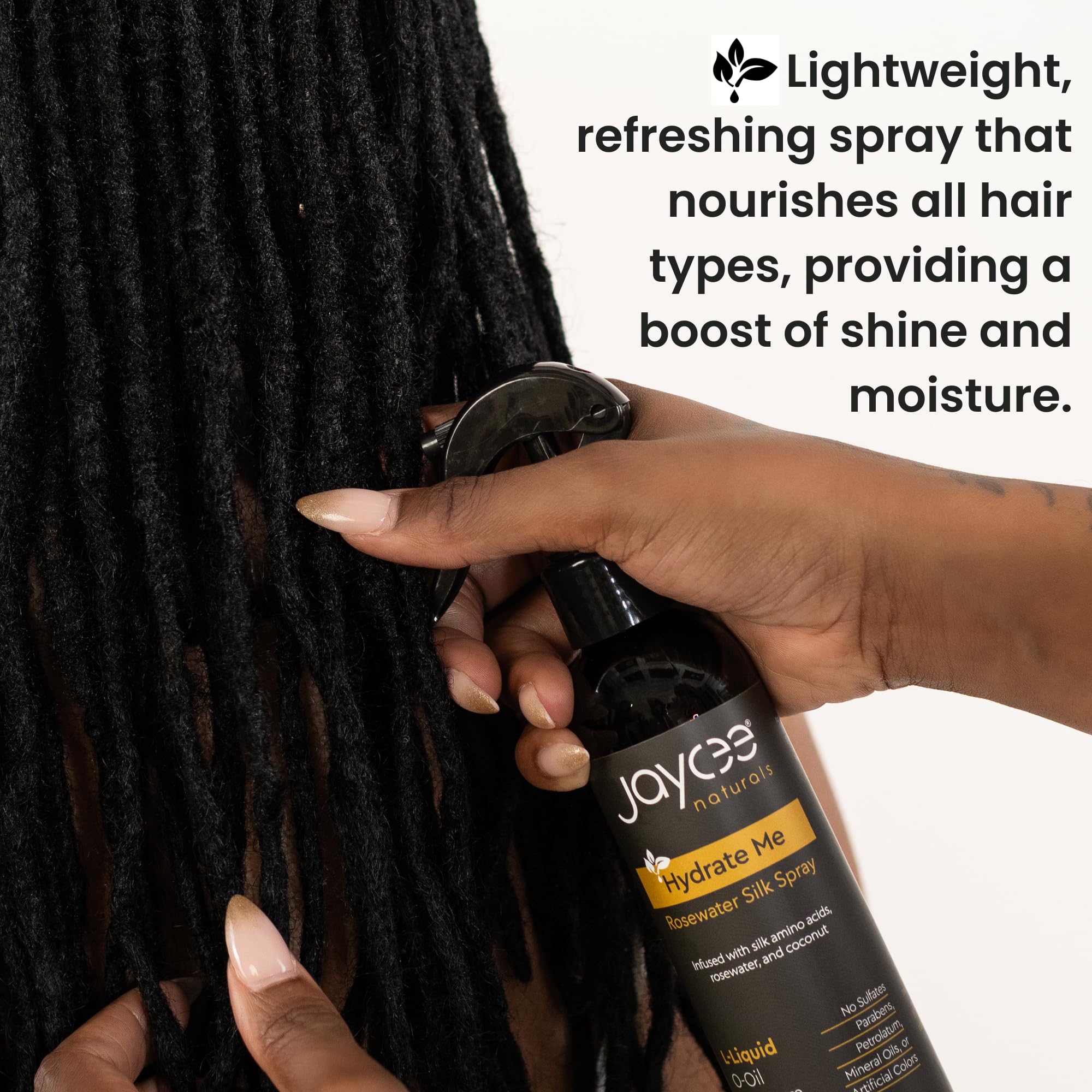 Jaycee Naturals sealing oil dropper bottle locking moisture to reduce breakage