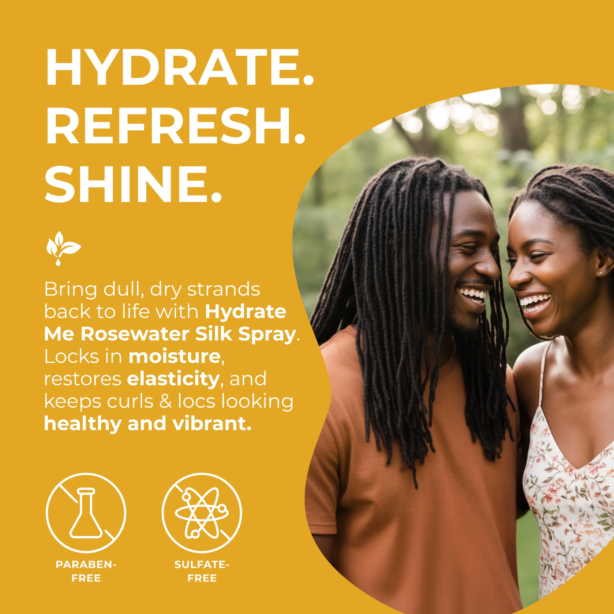 Jaycee Naturals bottle in hand illustrating 8 oz travel-friendly size
