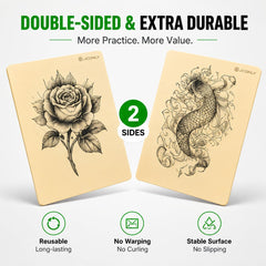 Jconly double‑sided view highlighting reuse and durability advantage