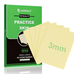 Jconly front packaging showing 12x8 practice skin and professional presentation benefit