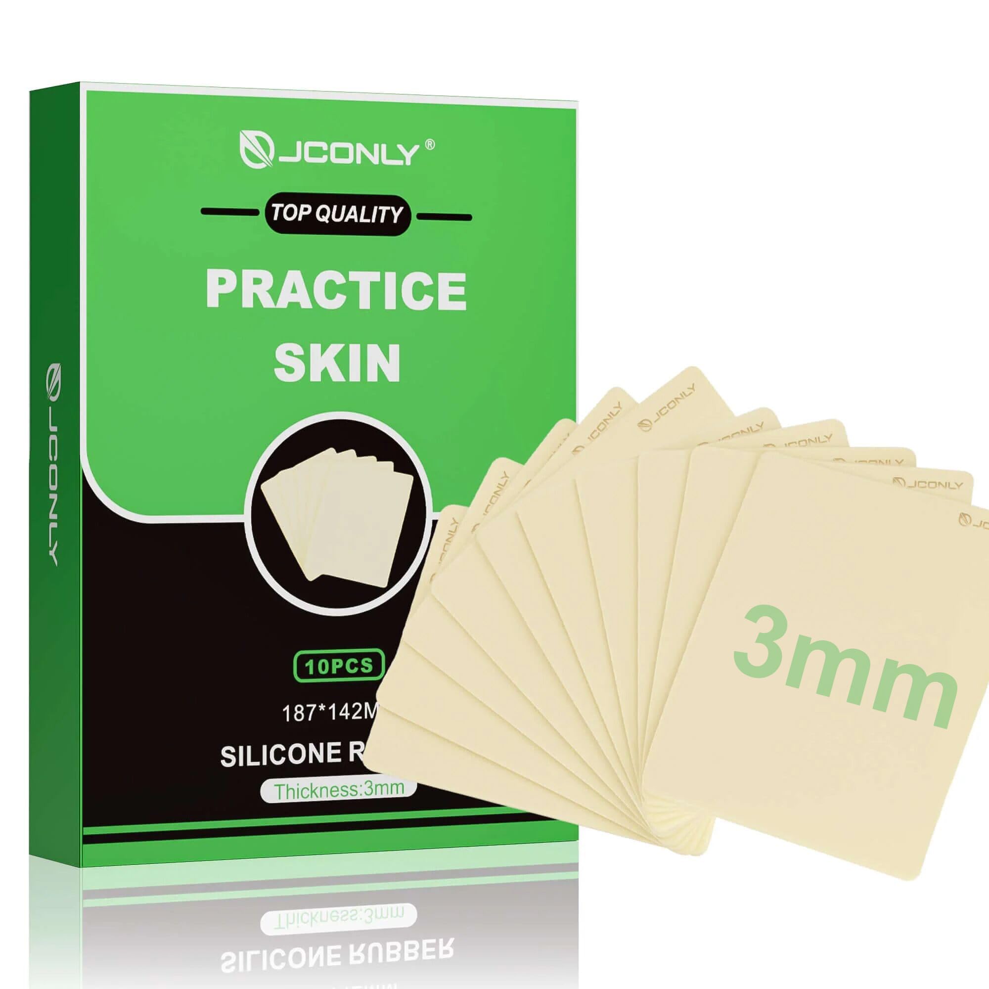 Jconly front packaging showing premium 10‑sheet pack and branding benefit