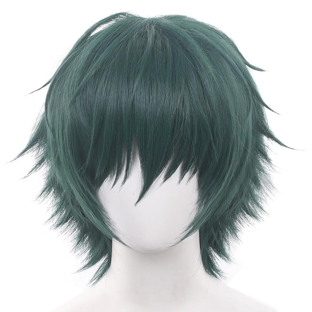 JCvCX wig front view showing accurate Zenin Maki cut and improved cosplay realism
