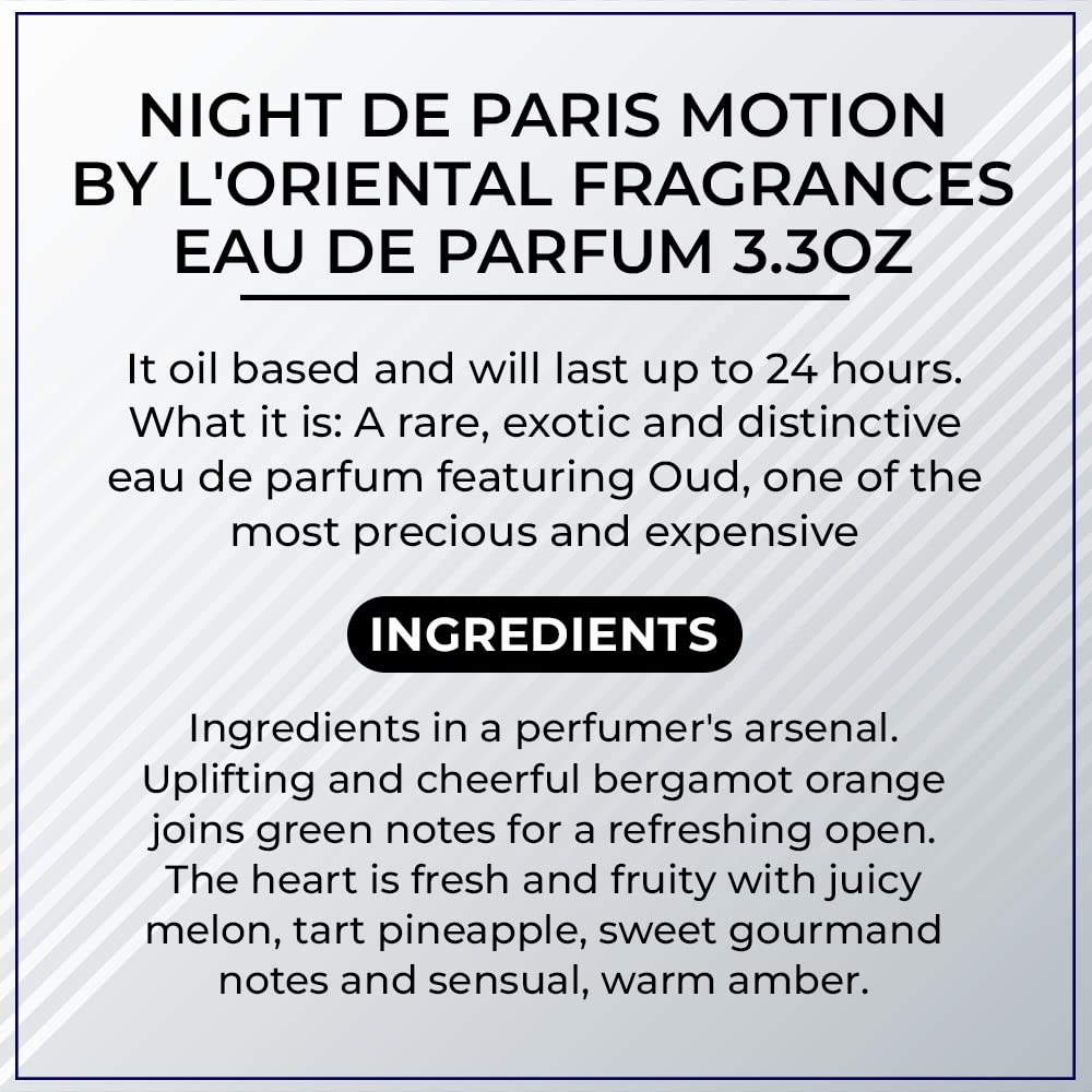 Jean Antoine Night De Paris on an evening table setting, suggests elegant night-time use