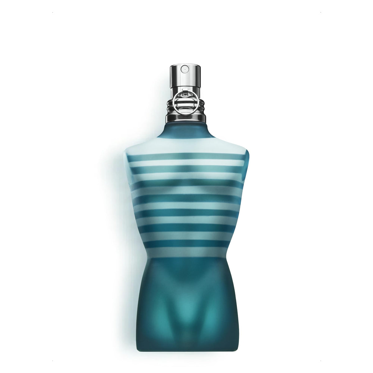 Jean Paul Gaultier Le Male front tin showcasing iconic sailor bottle and bold appeal
