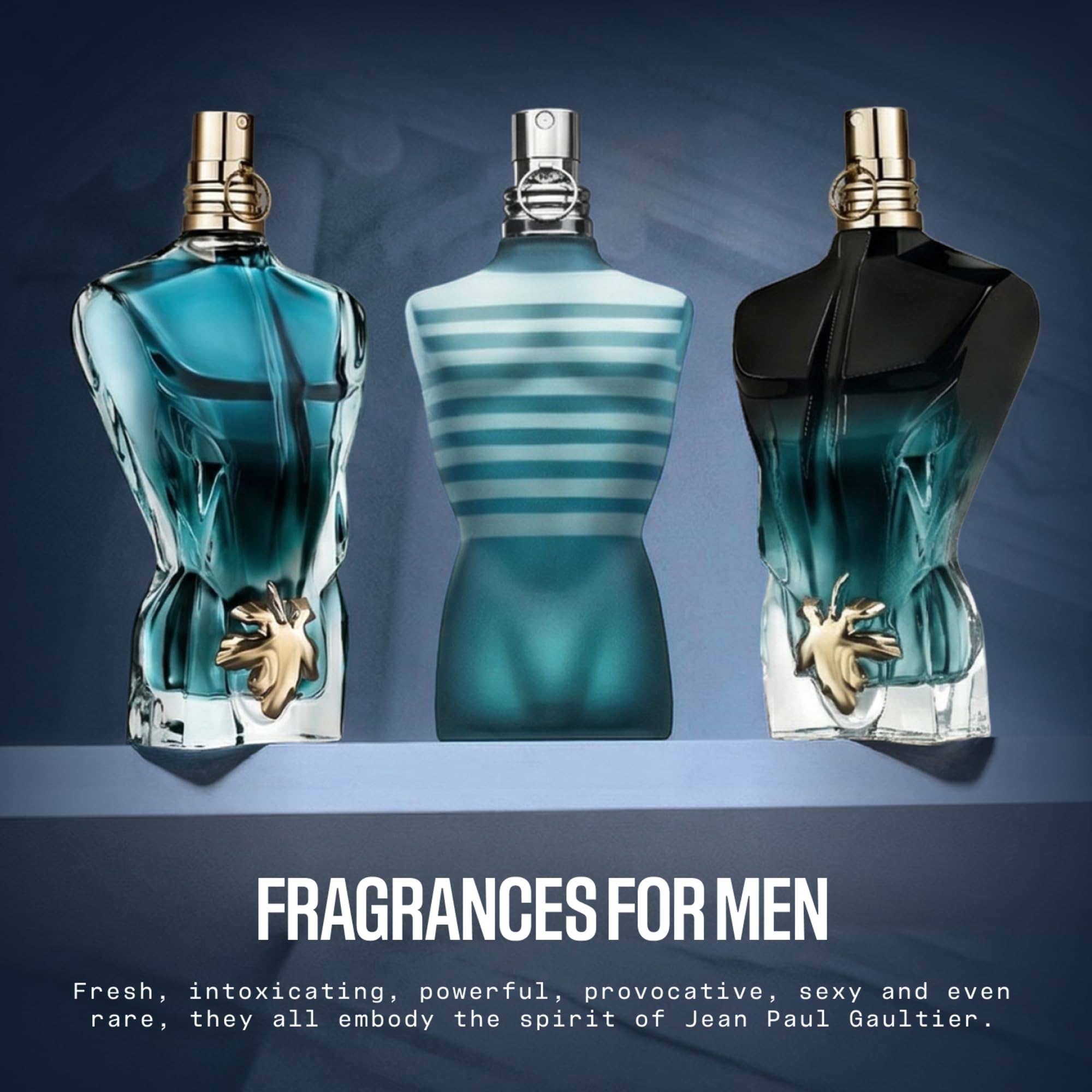 Jean Paul Gaultier Le Male ingredients label closeup for transparency and informed choice