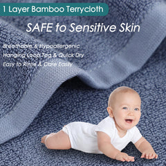 JEFFSUN cloth held in hand to show 10x10 size and easy portability benefit
