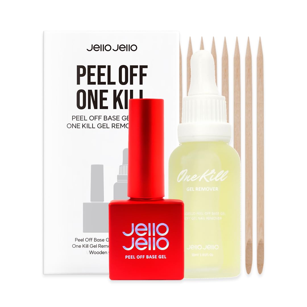 JelloJello front packaging showing kit and clear benefit of easy removal
