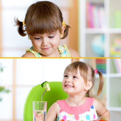 JenPen ponytail in use on a child demonstrating secure styling