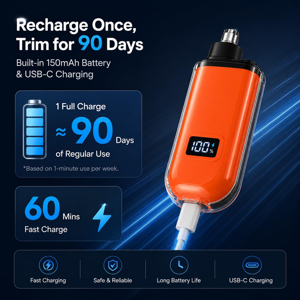 JERBEST in hand demonstrating pocket-sized portability for travel convenience