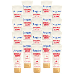 Jergens tube front packaging showing cherry almond scent and benefit