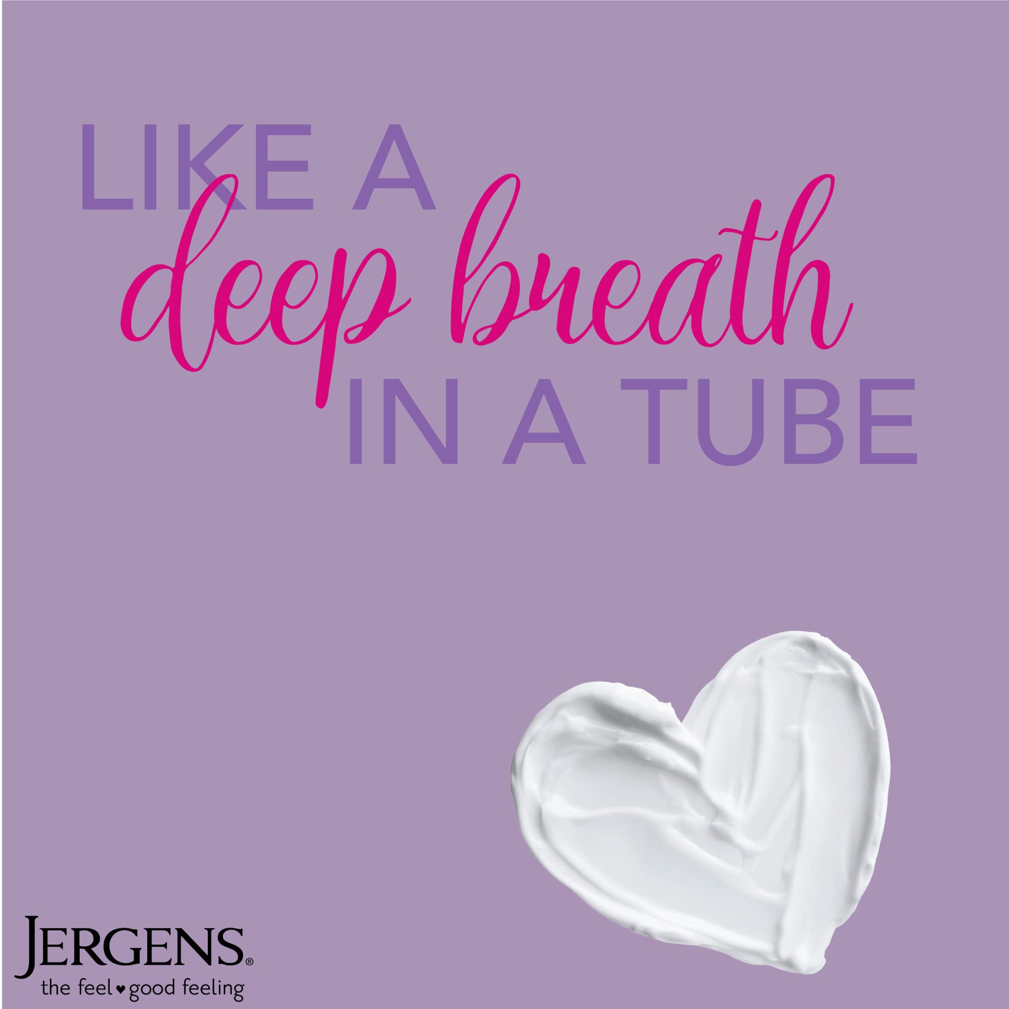 Jergens ingredient label highlighting triple-butter nourishment benefit