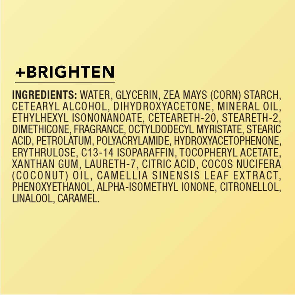 Close-up of Jergens ingredients label emphasizing antioxidants and vitamin E