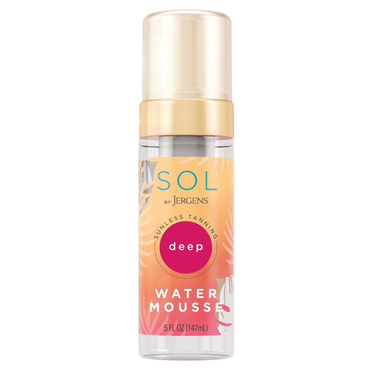 Jergens SOL front packaging showing product and benefit of easy application