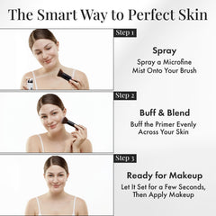 Jerome Alexander texture on skin demonstrating pore-blurring and smoothing benefits