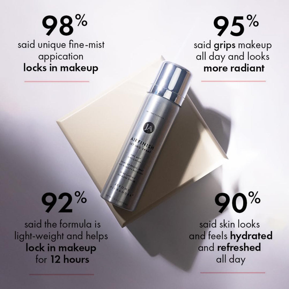 Jerome Alexander in a makeup bag lifestyle shot showing travel-friendly benefit