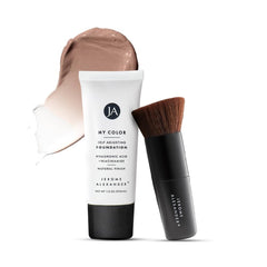 Jerome Alexander front packaging showing product and brush, clear branding and benefit