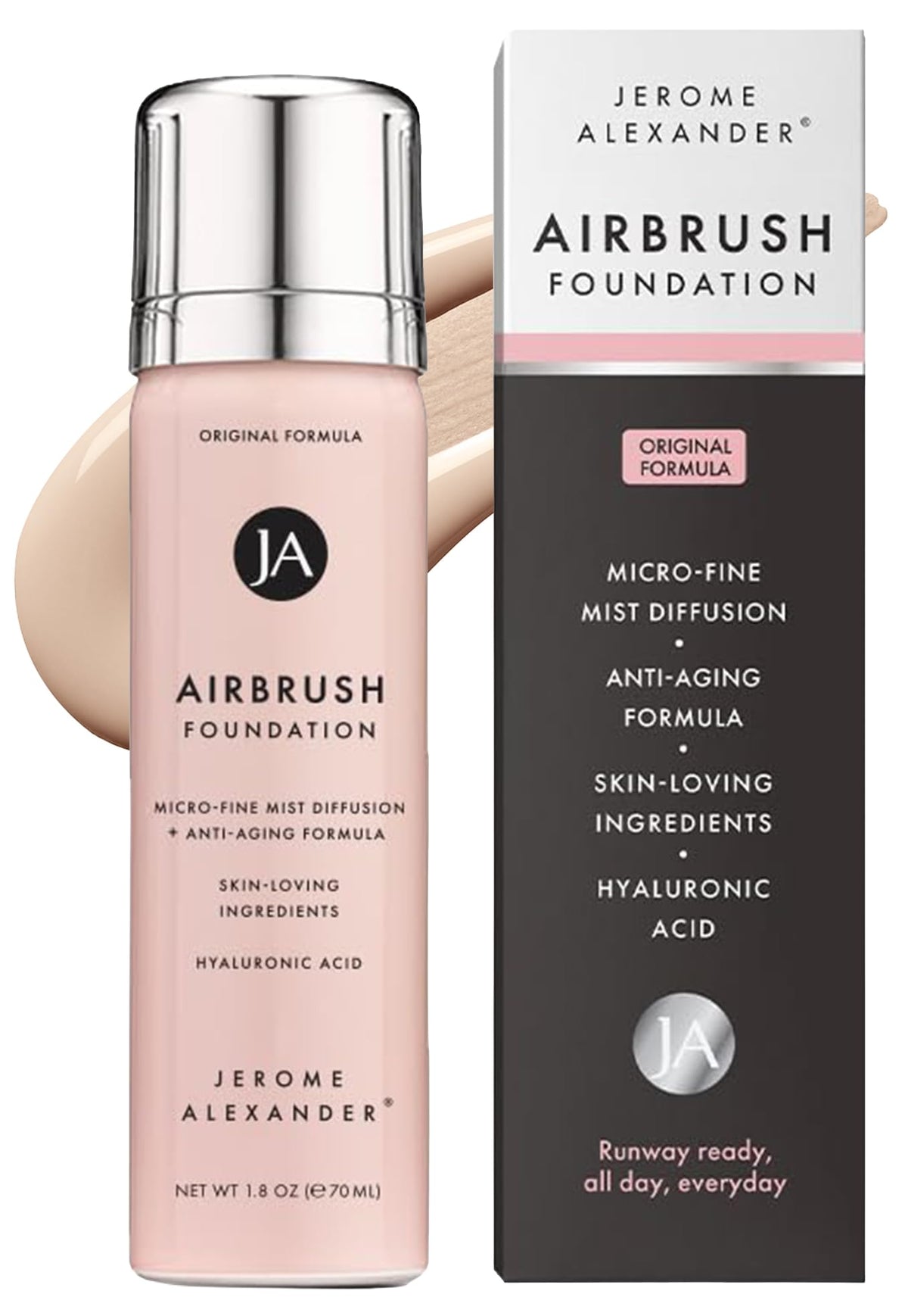 Jerome Alexander front packaging showing fair shade and benefits