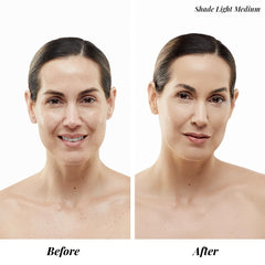 Jerome Alexander mist texture on skin highlighting lightweight finish