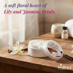 close-up of JerrBear’s powder texture showing smooth, silky finish for skin comfort