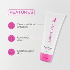 JESS BEAUTY ingredients label listing squalane hyaluronic acid benefits