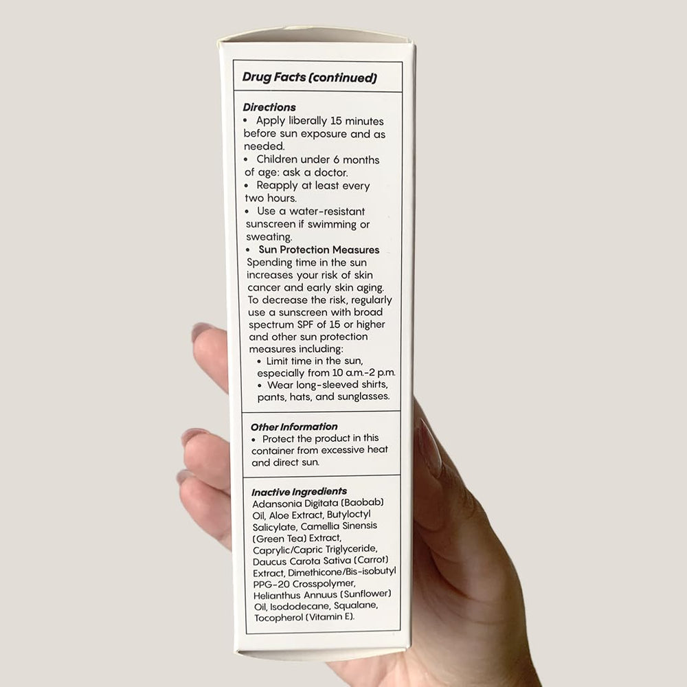 JESS BEAUTY tube with green tea leaf highlighting soothing antioxidant benefit